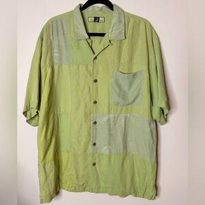 Tommy Bahama Green Casual Button Down Shirt